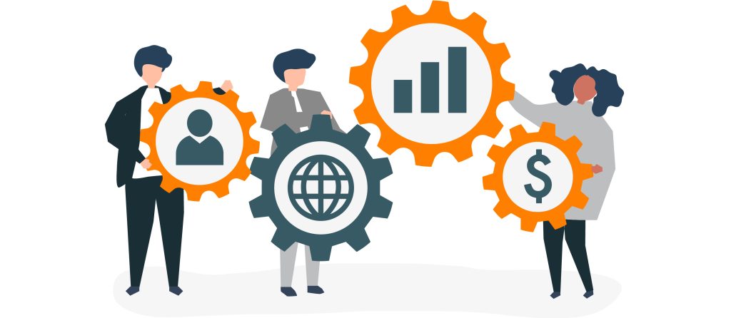 Business Integration Concept