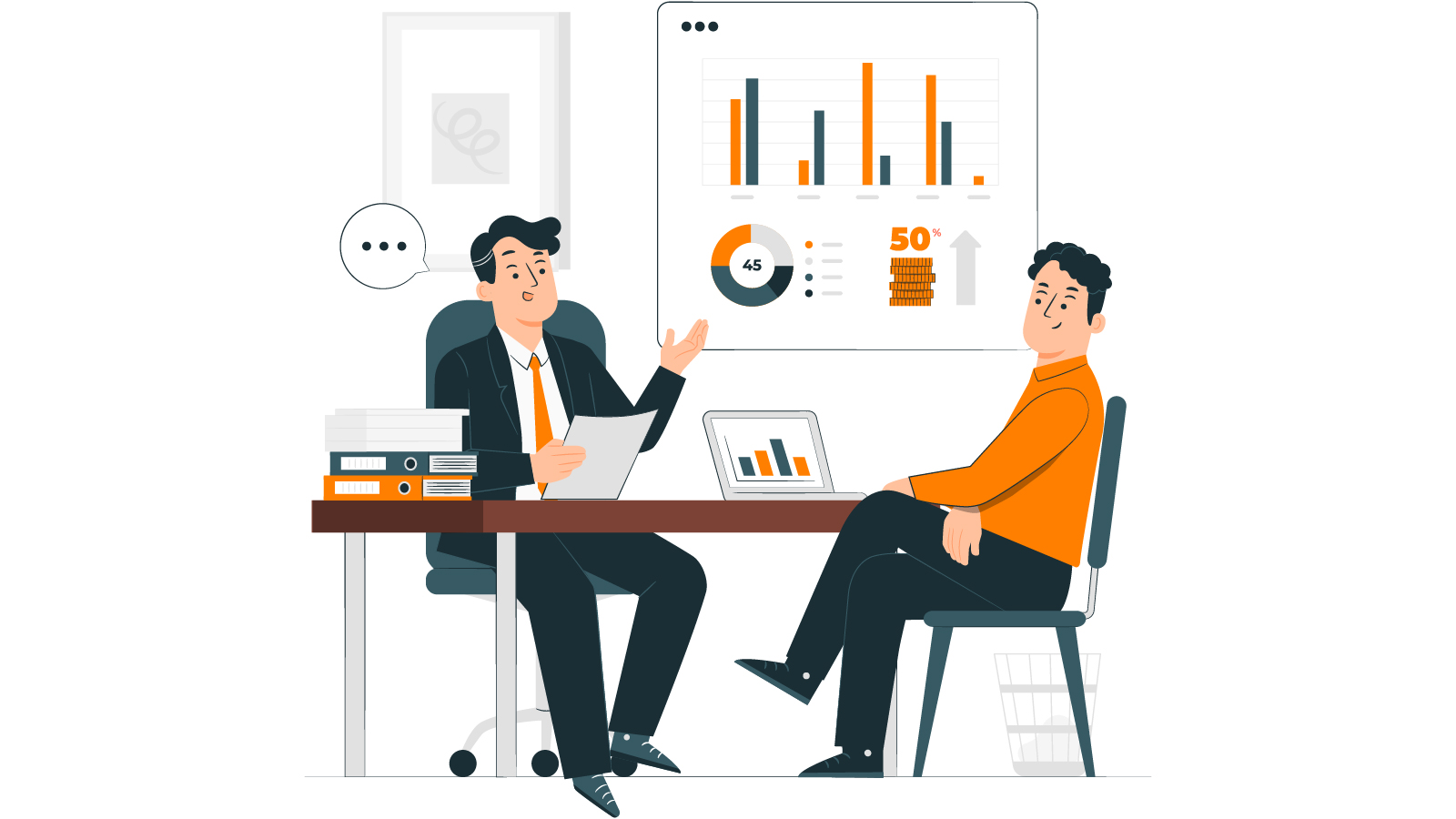 Business Integration Concept