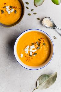 slow cooker butternut squash soup