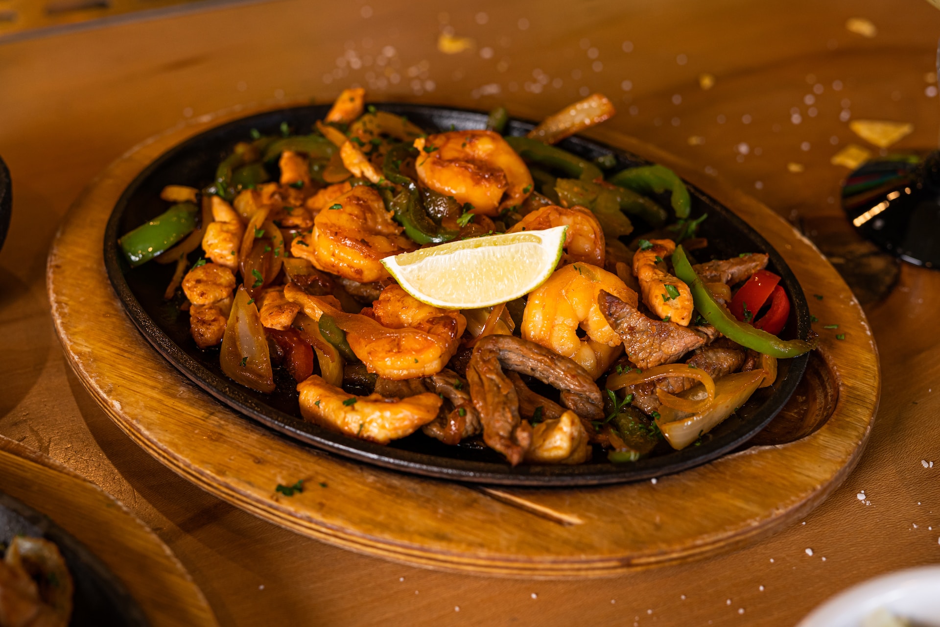 one-pan chicken fajitas