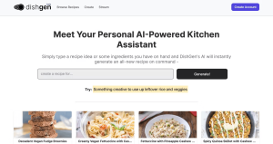 AI Recipe Generators