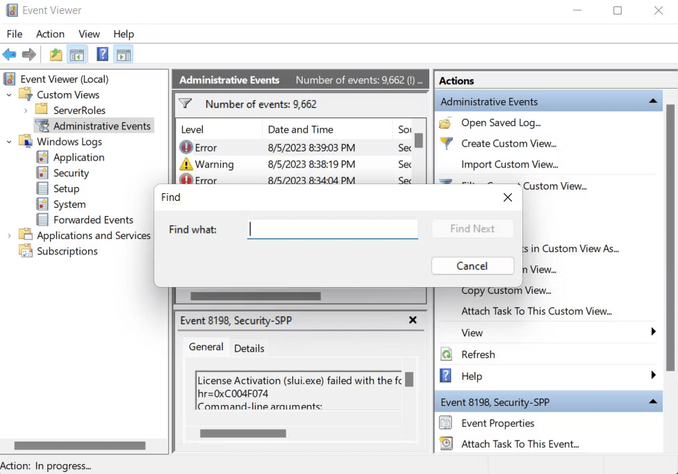 Guide to Troubleshoot Windows Problems Using Event Viewer - Life Conceptual