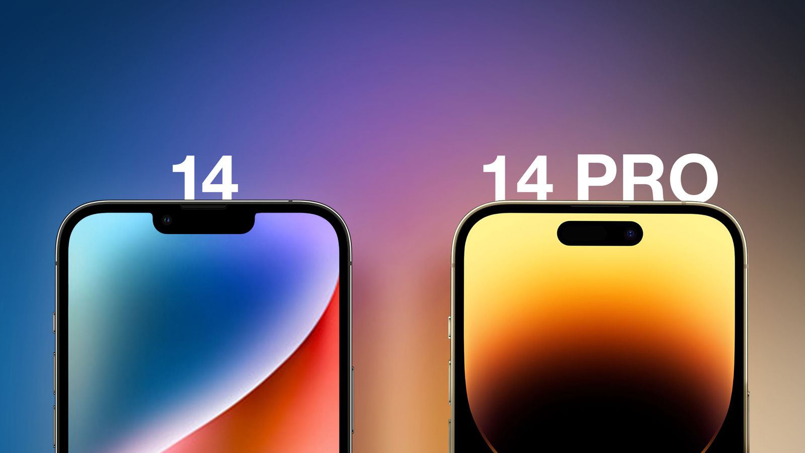 iPhone 14 vs iPhone 14 Pro