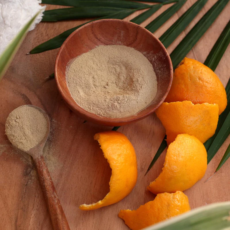 Orange Peel Face Mask