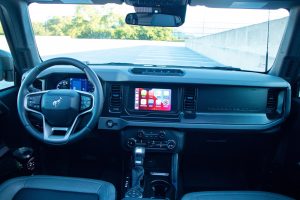 Interior of 2024 Bronco