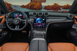 Interior of Benz CLE