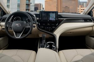 Interior of 2024 Camry Hybrid