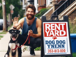 Rent a Yard, Bring Your Dog: Homeowners’ New Venture