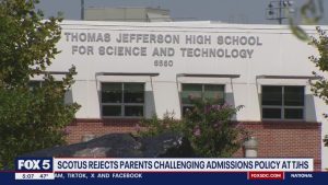 Background: The Admissions Policy at Thomas Jefferson High School