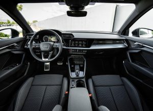 Interior of audi 2024