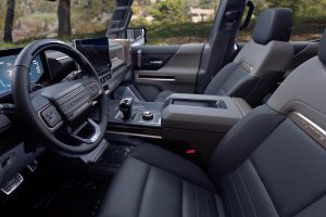 Interior of GMC Hummer 2024