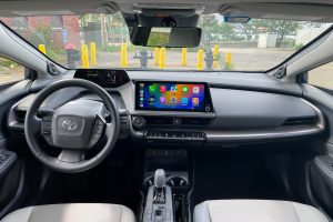 Interior of Prius 2024