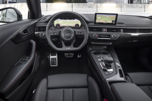 Interior of Audi A6