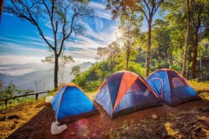 Rockies camping