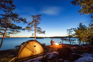 Rockies camping