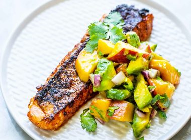 Savor the Flavor Salmon Tacos with Tangy Mango Salsa