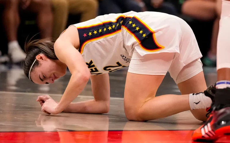 Caitlin Clark Fights Through Ankle Injury as Fever Fall to Connecticut Sun