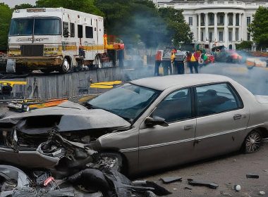 White House Crash: Driver Dead, Security Questions Raised