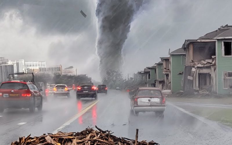Severe Thunderstorms Ravage Houston: Devastating Winds Leave Four Dead and Over a Million Without Power