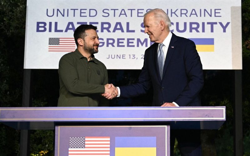 Biden and Zelenskyy's Historic Security Agreement