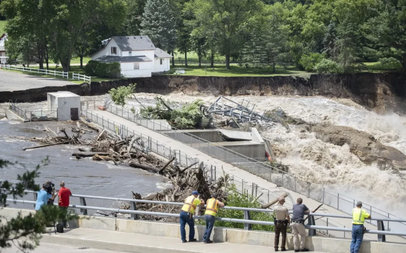 Rapidan Dam Suffers Partial Collapse