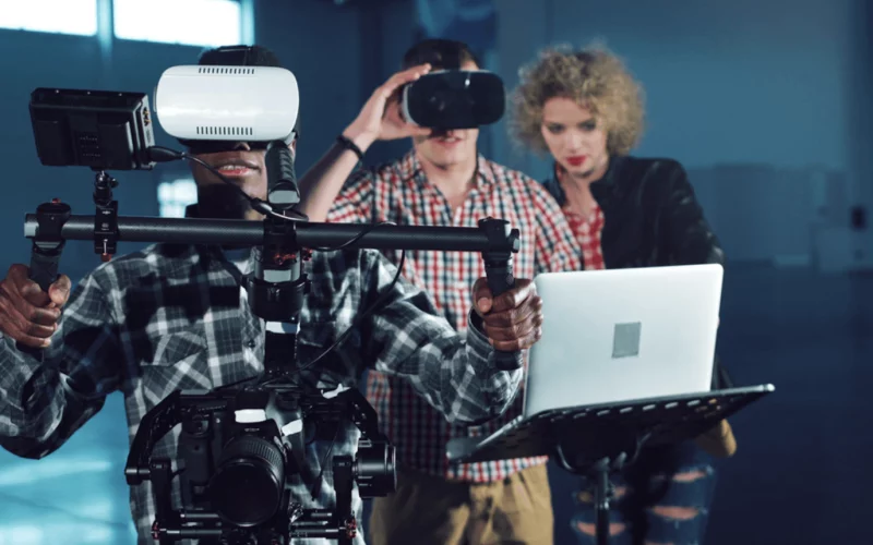 Virtual Reality on Film and TV Production