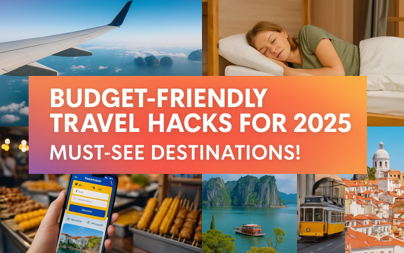 Budget-Friendly Travel Hacks for 2025 Must See Destinations!