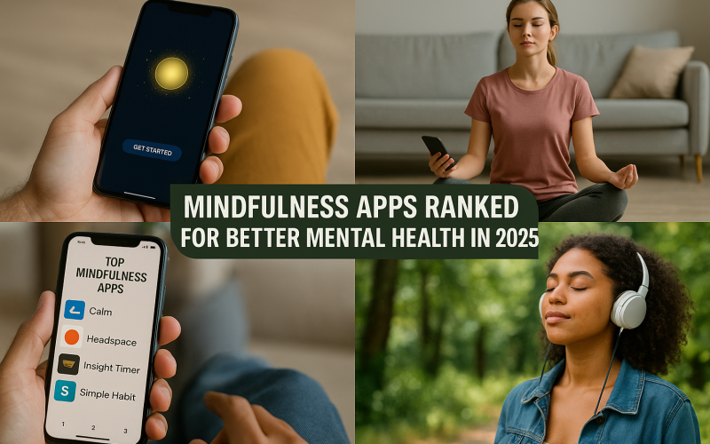Mindfulness Apps Ranked for Better Mental Health in 2025