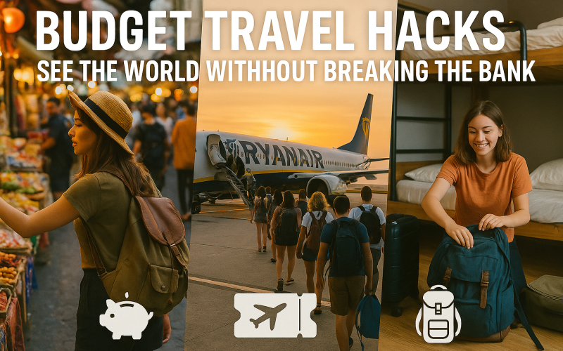 Budget Travel Hacks: See the World Without Breaking the Bank