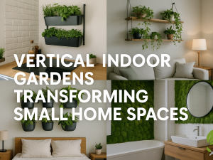 Vertical Indoor Gardens Transforming Small Home Spaces
