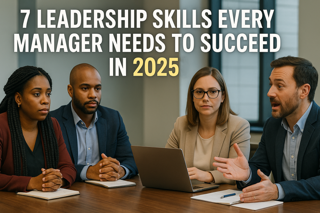 7 Leadership Skills Every Manager Needs to Succeed in 2025