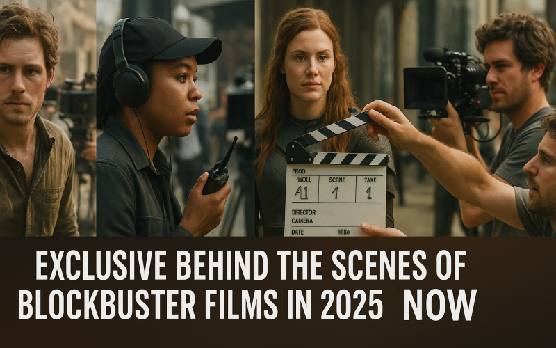 Behind the Scenes of Blockbuster Films 2025
