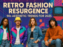 Retro Fashion 90s Aesthetic Trends 2025