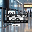 buy retractable belt post