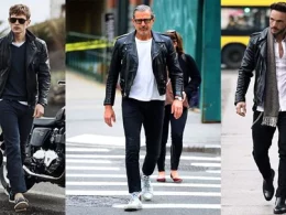 Ultimate guide on how to style a man's black leather jacket