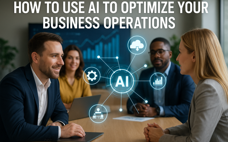 How to Use AI to Optimize Your Business Operations