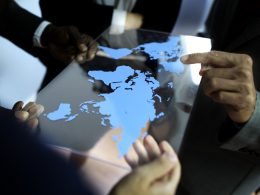 Business Team Global Business Planning Working Concept