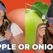Taste Test Twist Apples from Onions