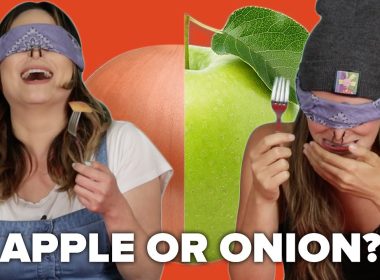 Taste Test Twist Apples from Onions