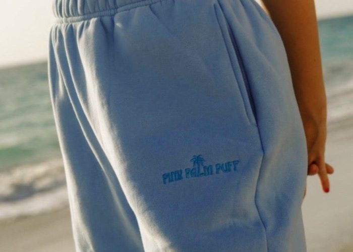 Pink Palm Puff Pajamas