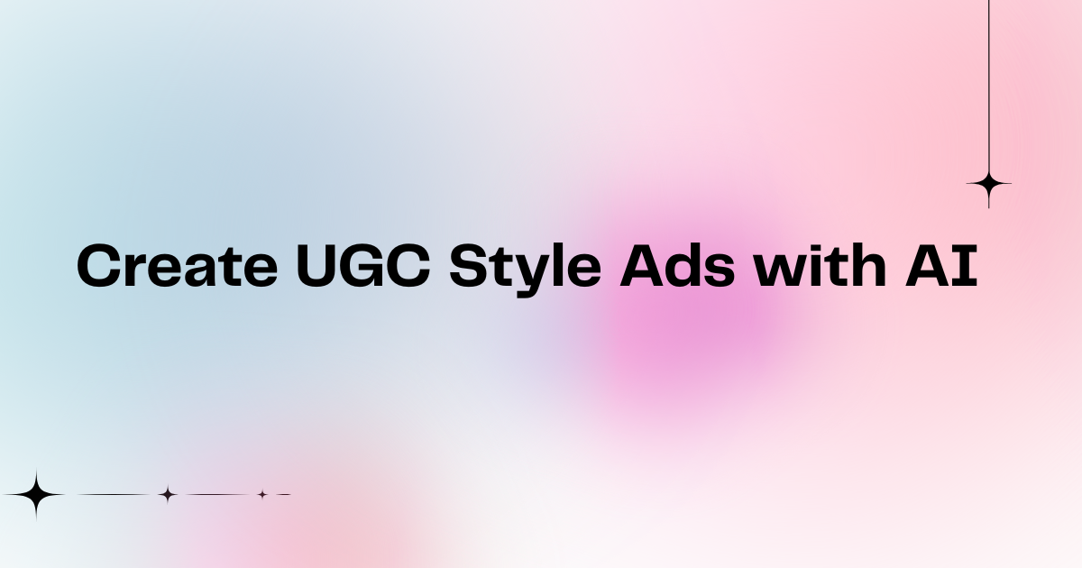 Ugc Style Image Create UGC Style Ads with AI That Truly Convert
