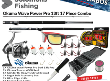 surf fishing rod and reel combo