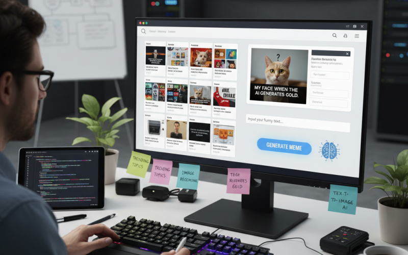 AI Meme Generator App Development