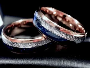 Tungsten engagement rings