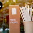 Custom paper straws