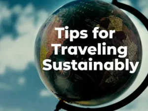 Sustainable Travel Tips